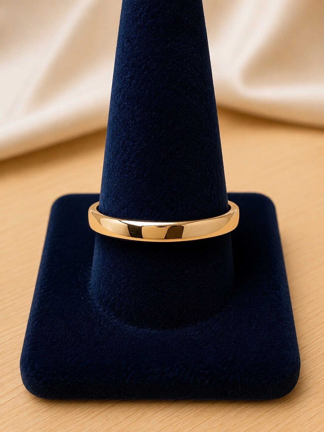 Classic Gold-Tone Wedding Band