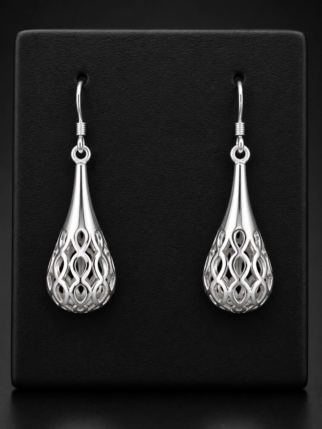 Grace Filigree Teardrop Earrings
