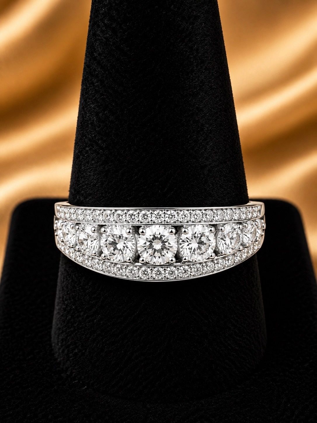 Classic Crystal Statement Ring