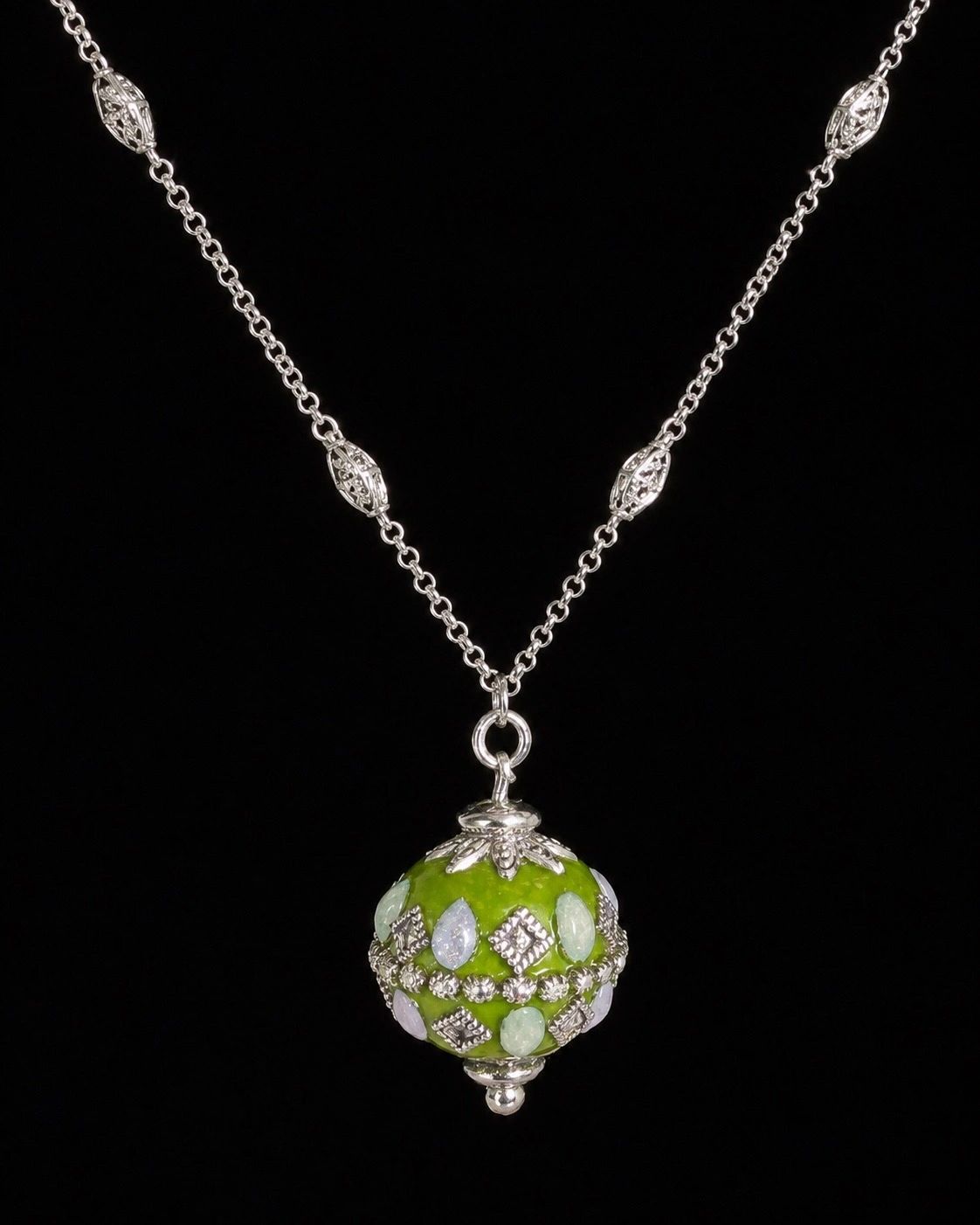 Spring Garden Pendant Necklace