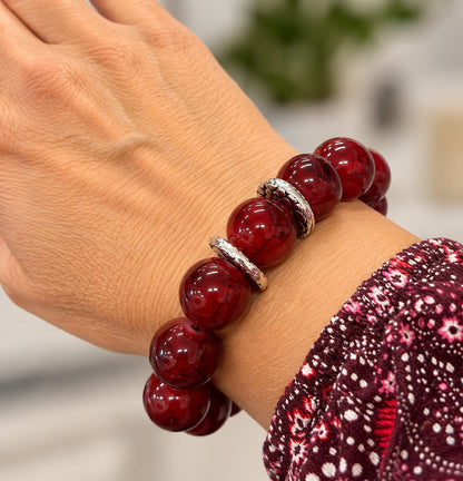 ❤️ Love in Crimson Bracelet