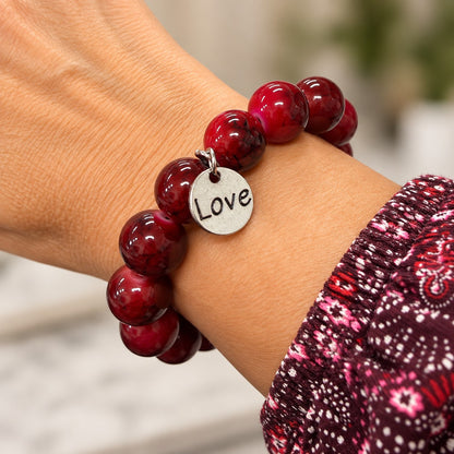 ❤️ Love in Crimson Bracelet