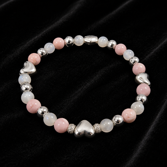Blush Hearts Bracelet