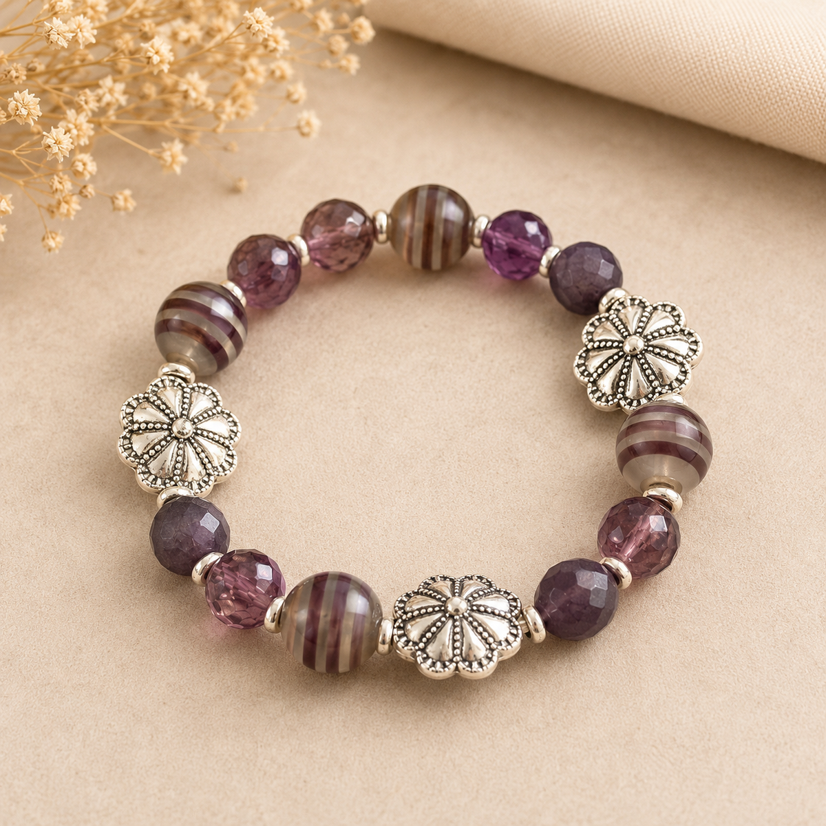 Amethyst Garden Bracelet