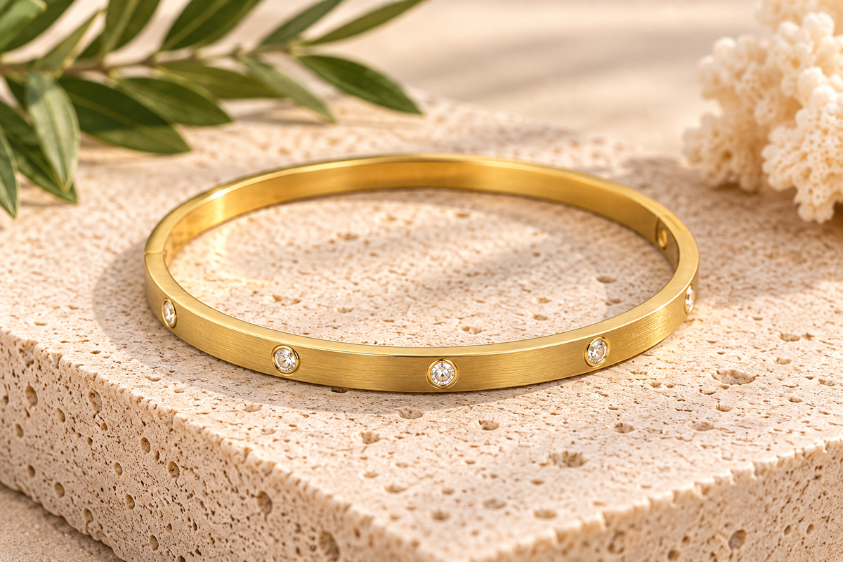 Golden Sparkle Bangle