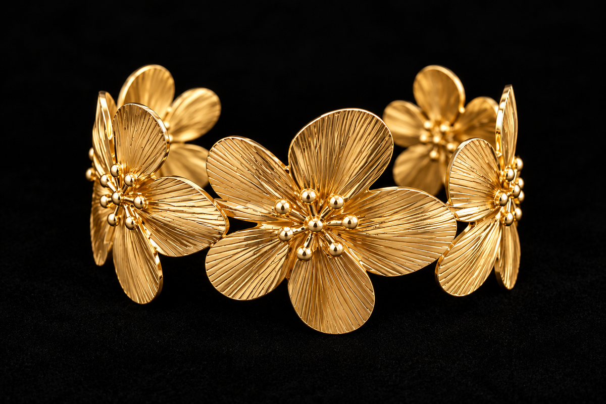 Golden Garden Cuff