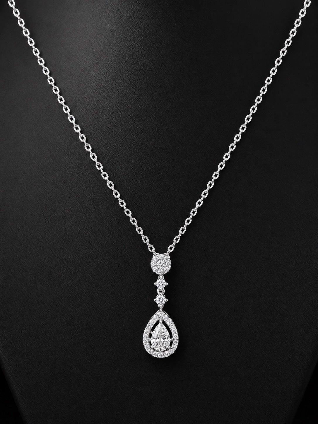 Brilliant Teardrop Necklace