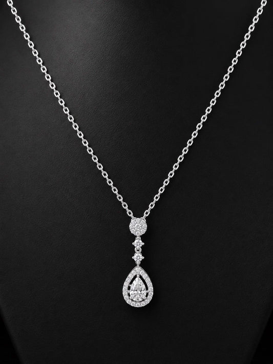 Brilliant Teardrop Necklace