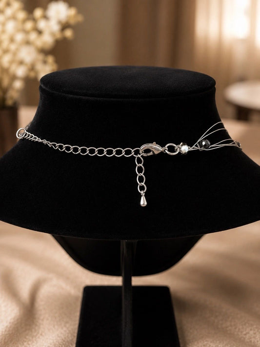 Elegant Multi-Strand Beaded Necklace