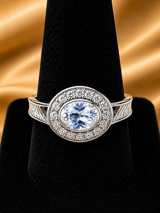 Halo Statement Ring