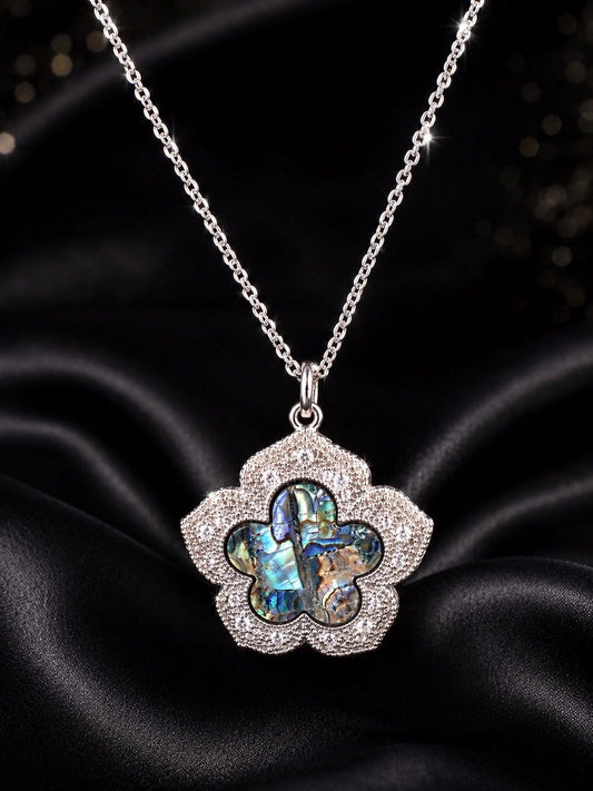 Ocean Blossom Necklace 24"