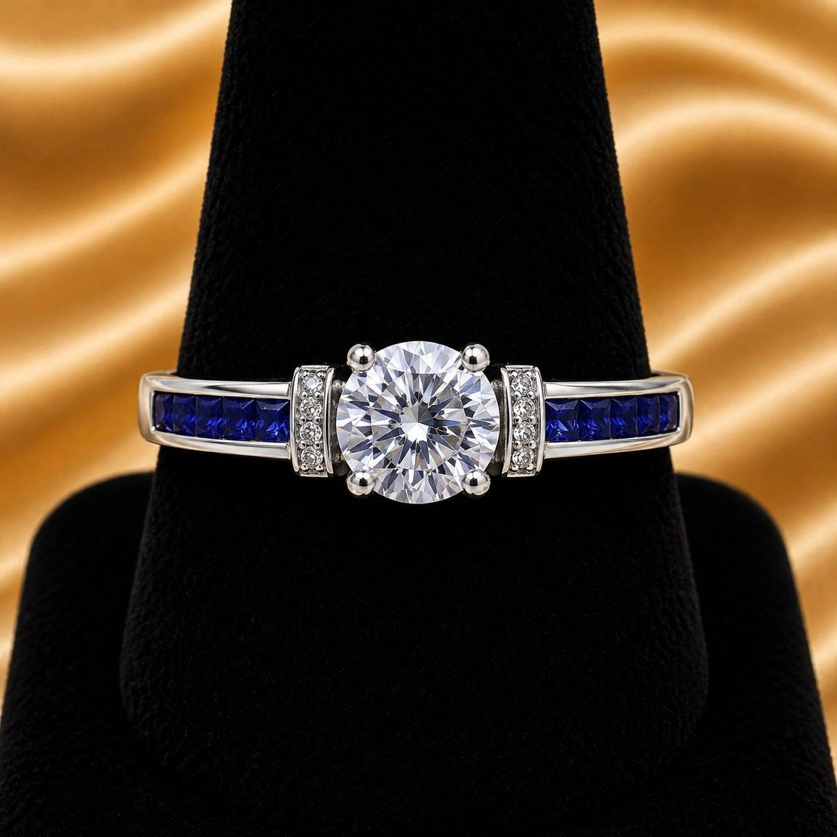 Sapphire Elegance Ring