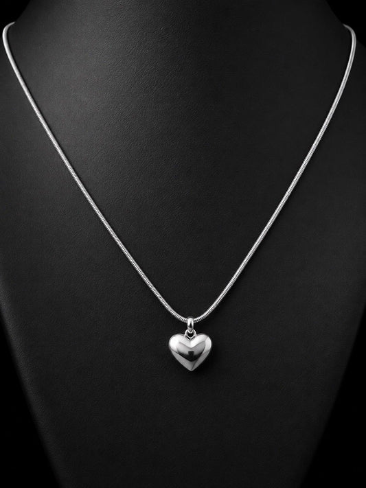 Sterling Silver Heart Necklace