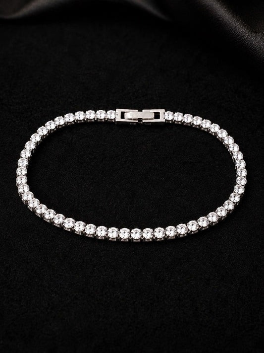 Sterlig Silver Tennis Bracelet